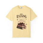 My Evening Plans Have a Spine T-Shirt