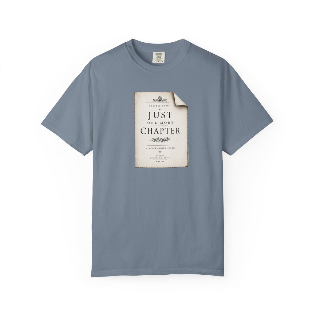 Jut One More Chapter Manuscript T-Shirt