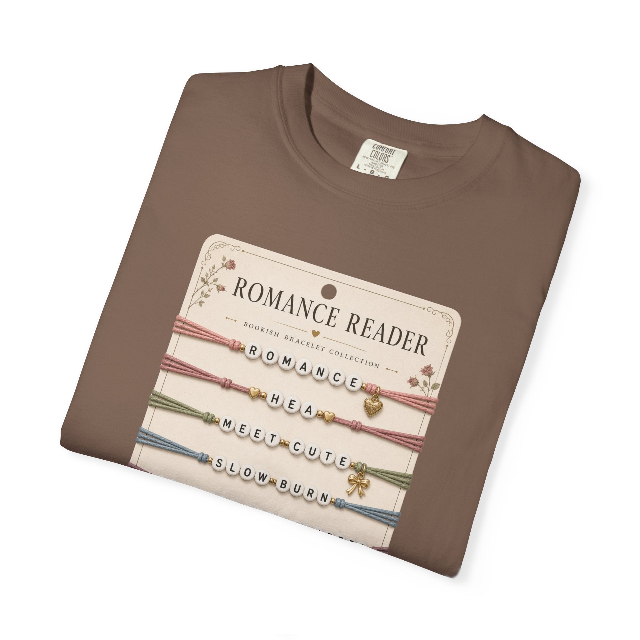 Romance Reader Bracelet Card T-Shirt