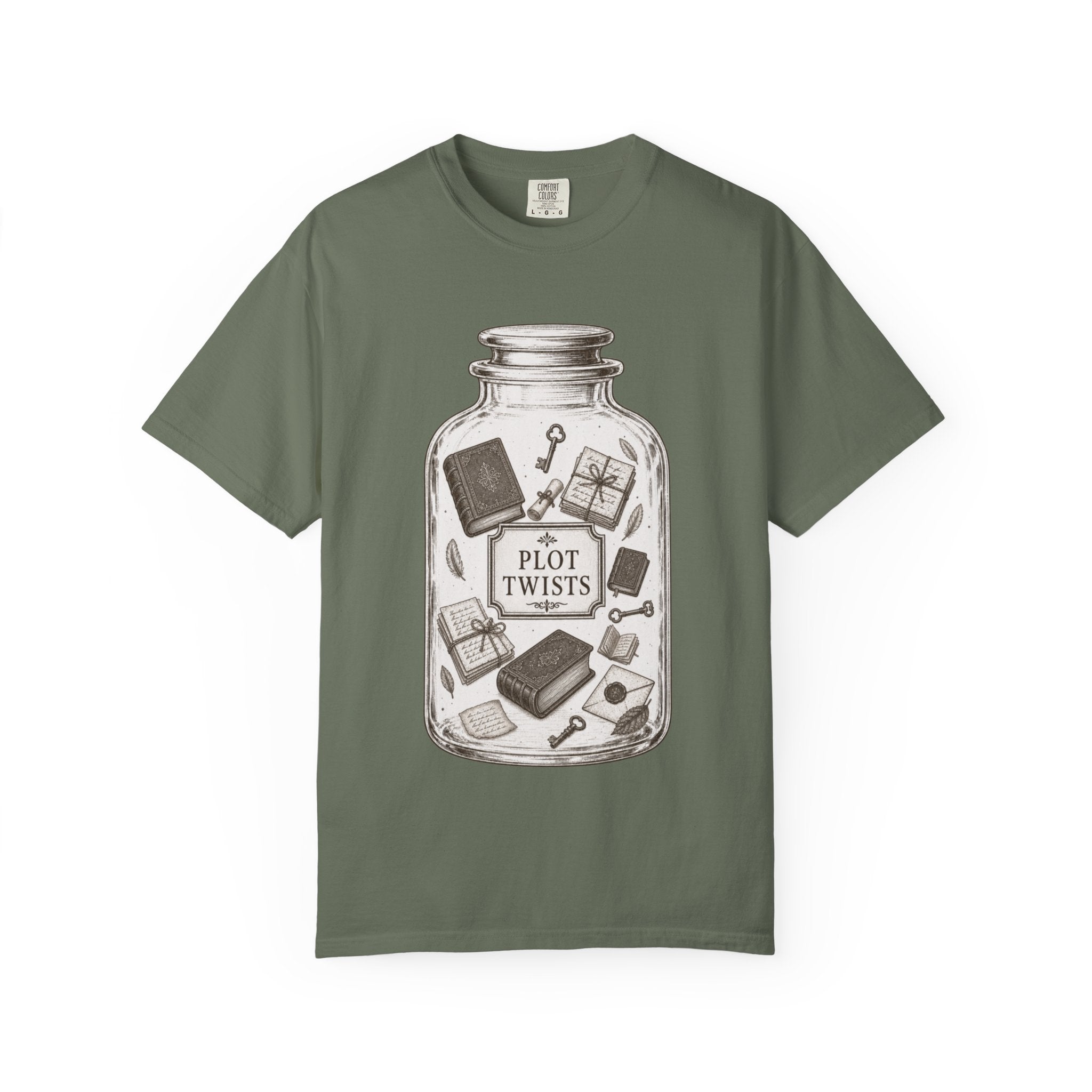 Plot Twists Apothecary Jar T-Shirt