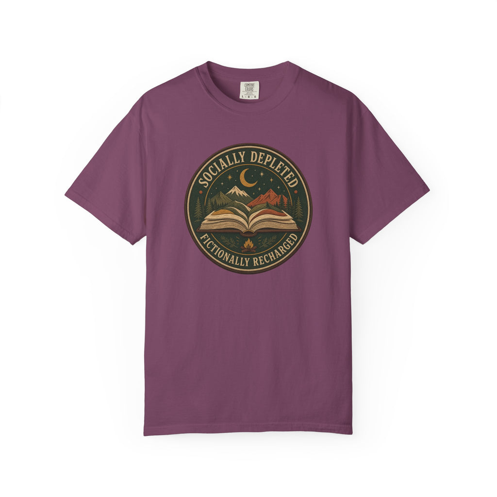 Socially Depleted, Fictionally Recharged T-Shirt
