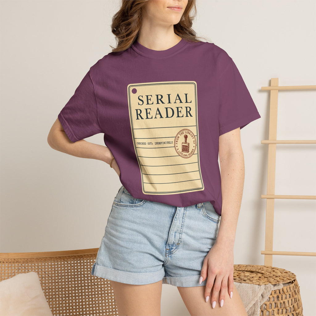 Serial Reader Library Card T-Shirt