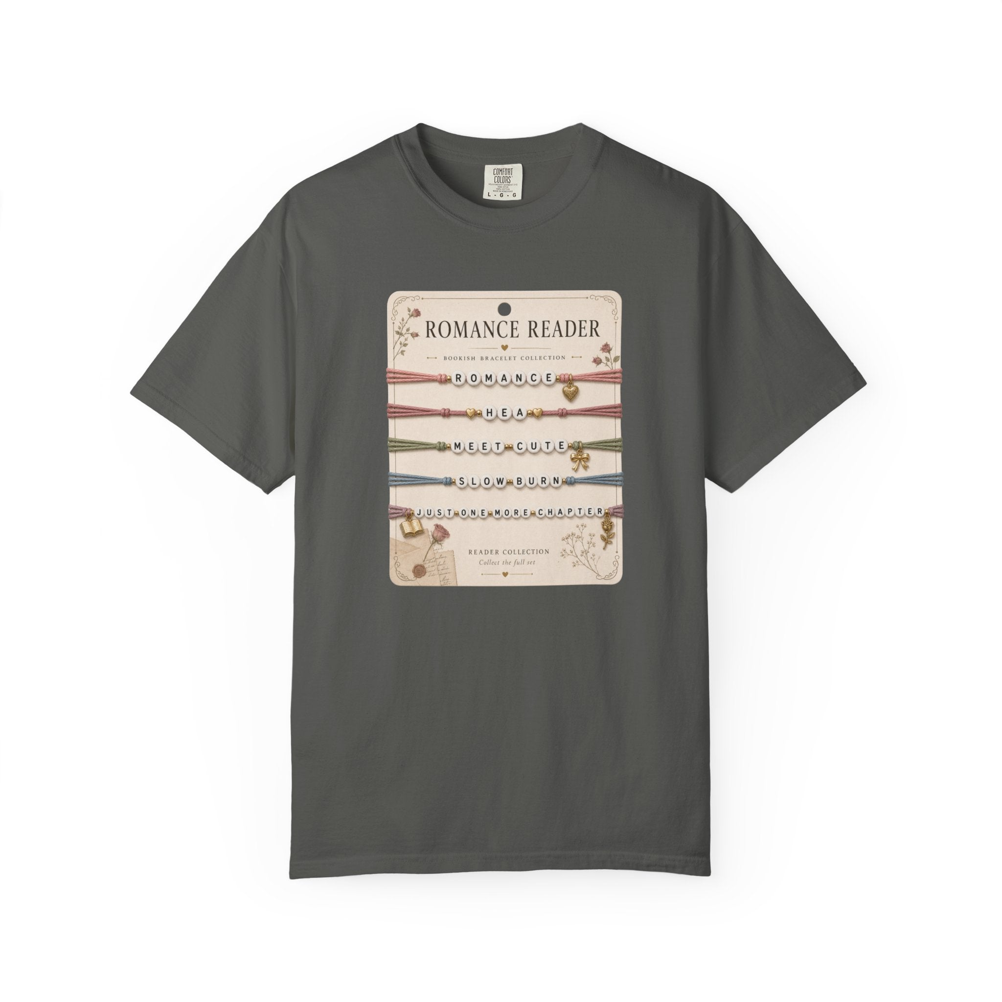 Romance Reader Bracelet Card T-Shirt