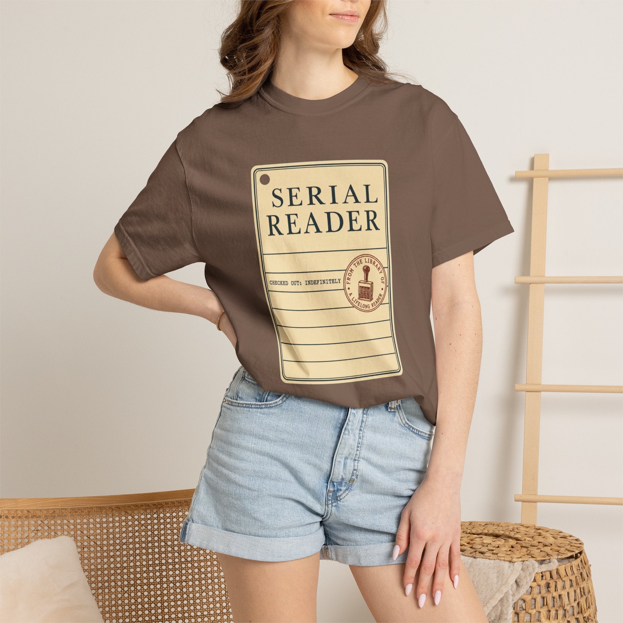 Serial Reader Library Card T-Shirt