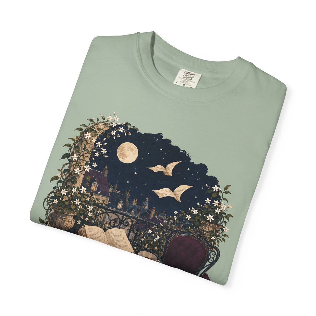 Moonlit Reading Balcony T-Shirt