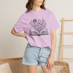 Flowers And Book T-Shirt
