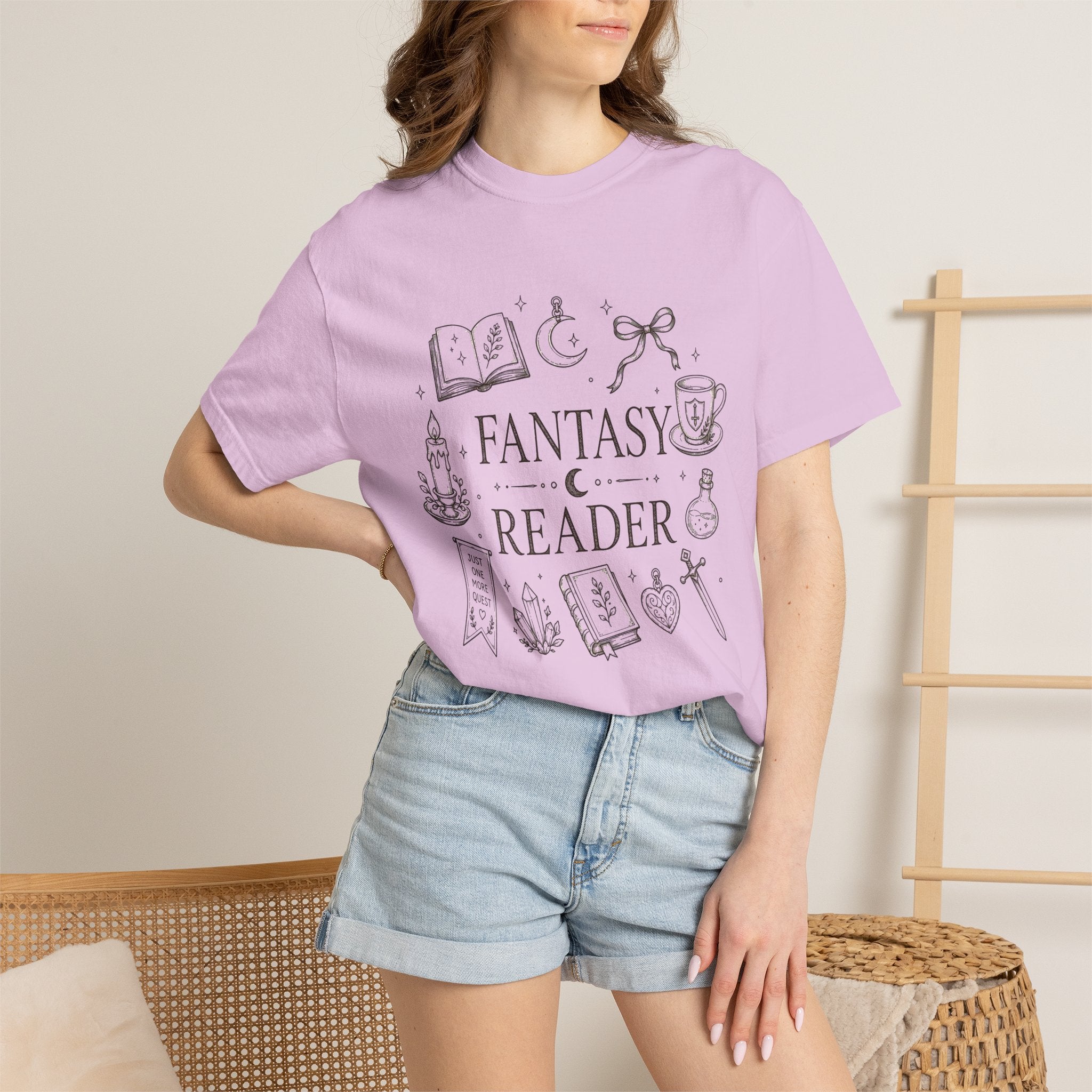 Fantasy Reader Collage T-Shirt