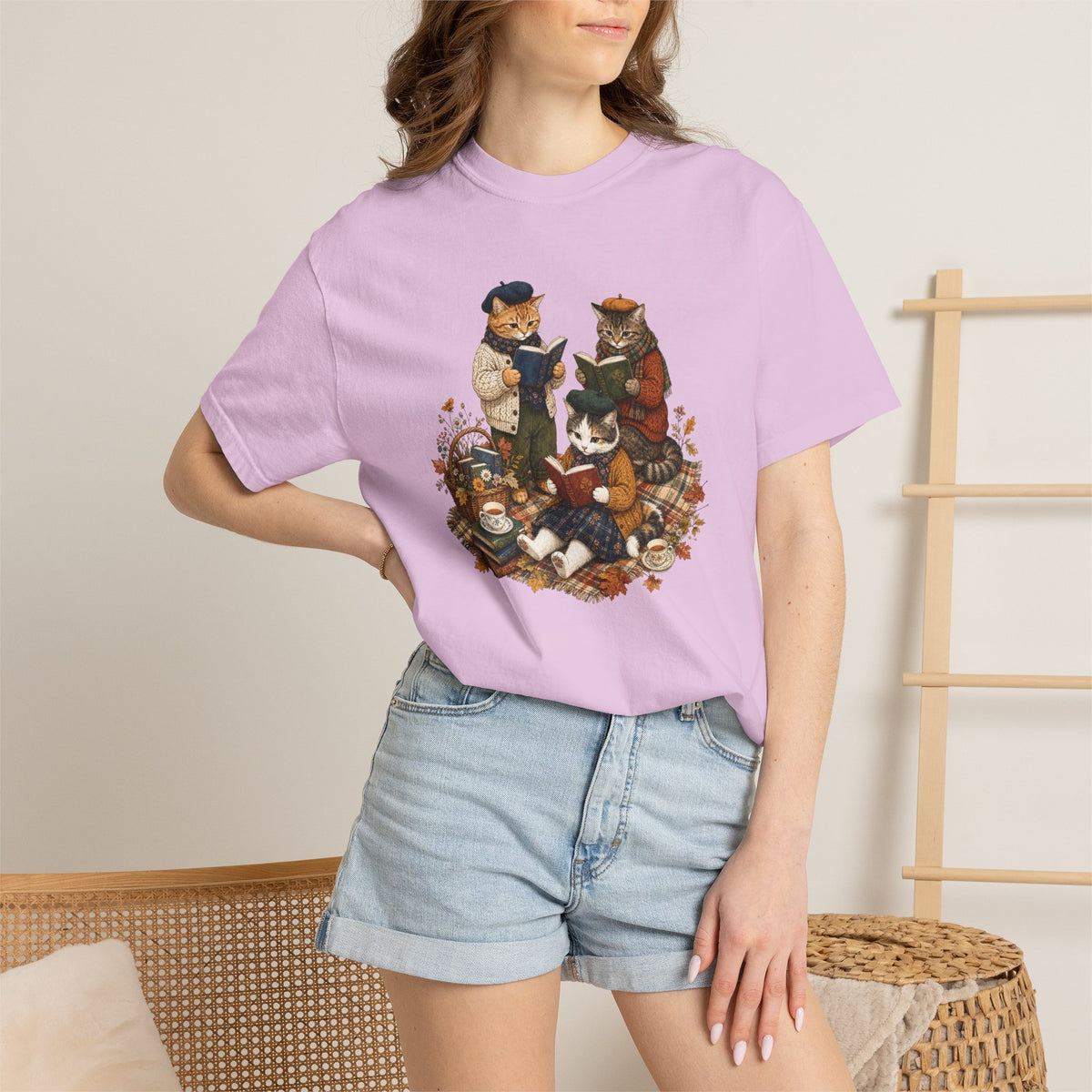 Cozy Reading Picnic T-Shirt