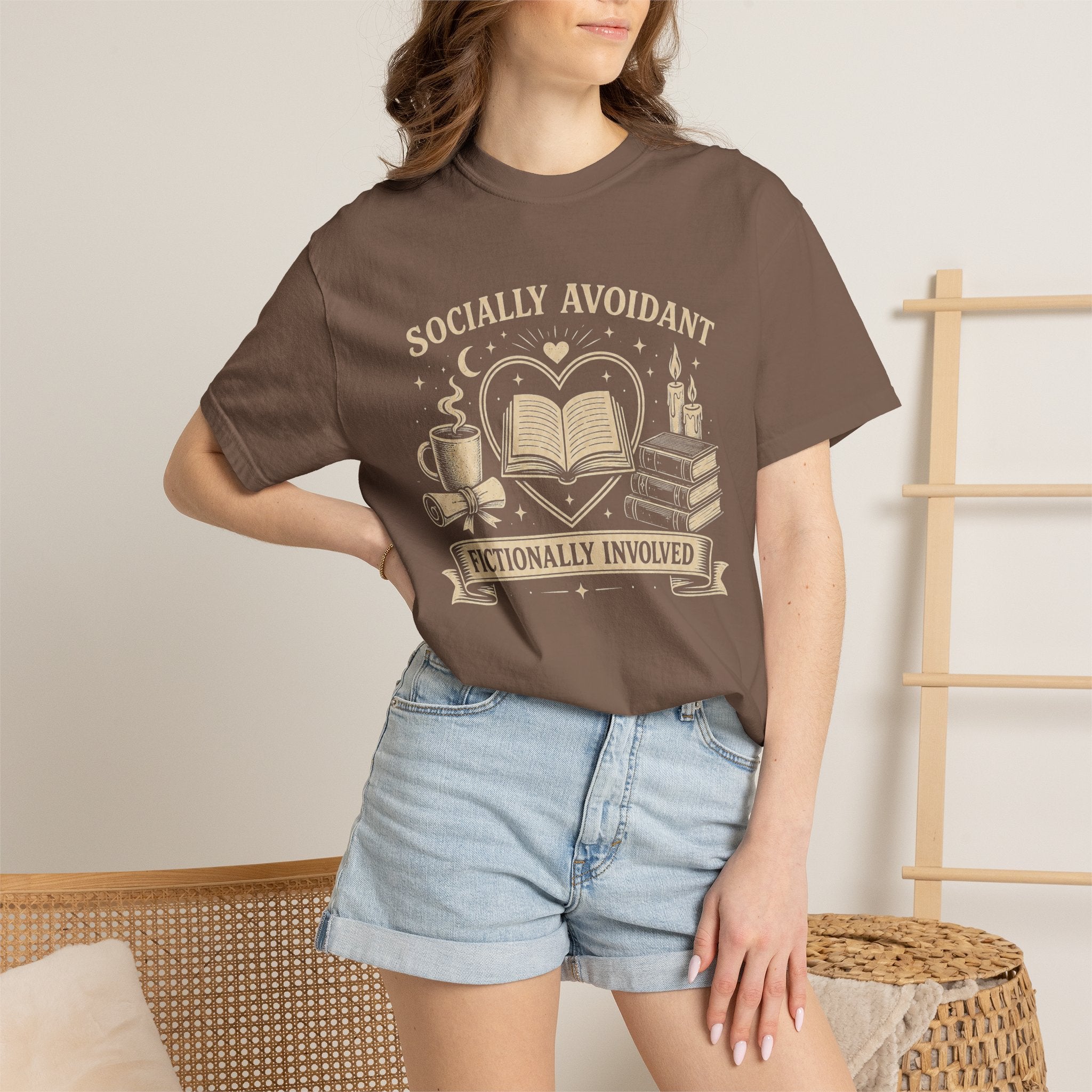 Socially Avoidant, Fictionally Involved T-Shirt