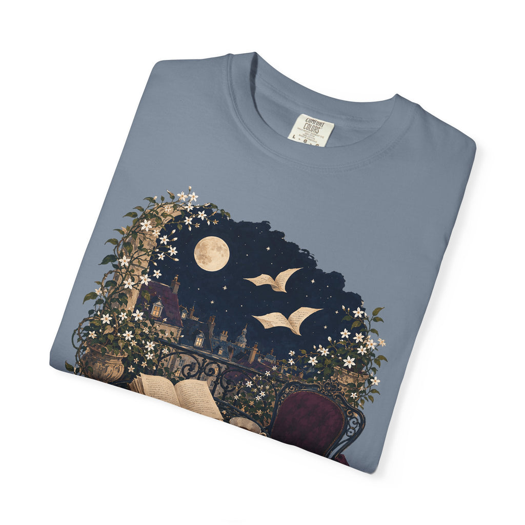 Moonlit Reading Balcony T-Shirt