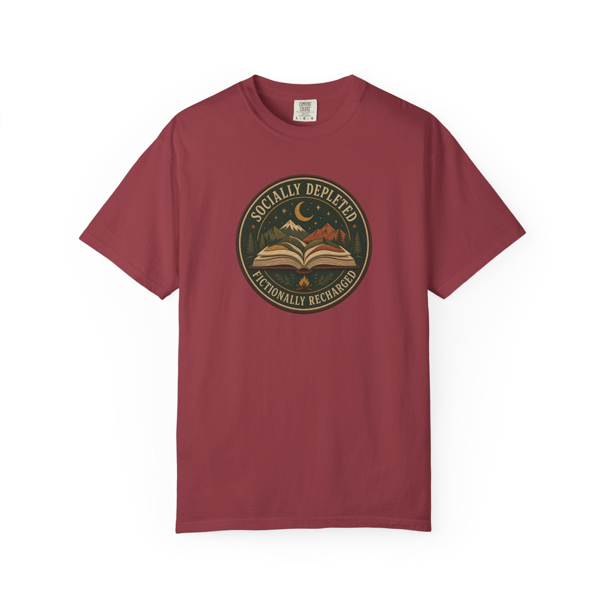 Socially Depleted, Fictionally Recharged T-Shirt
