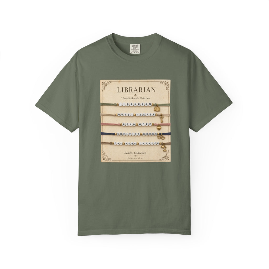 Librarian Bracelet Card T-Shirt