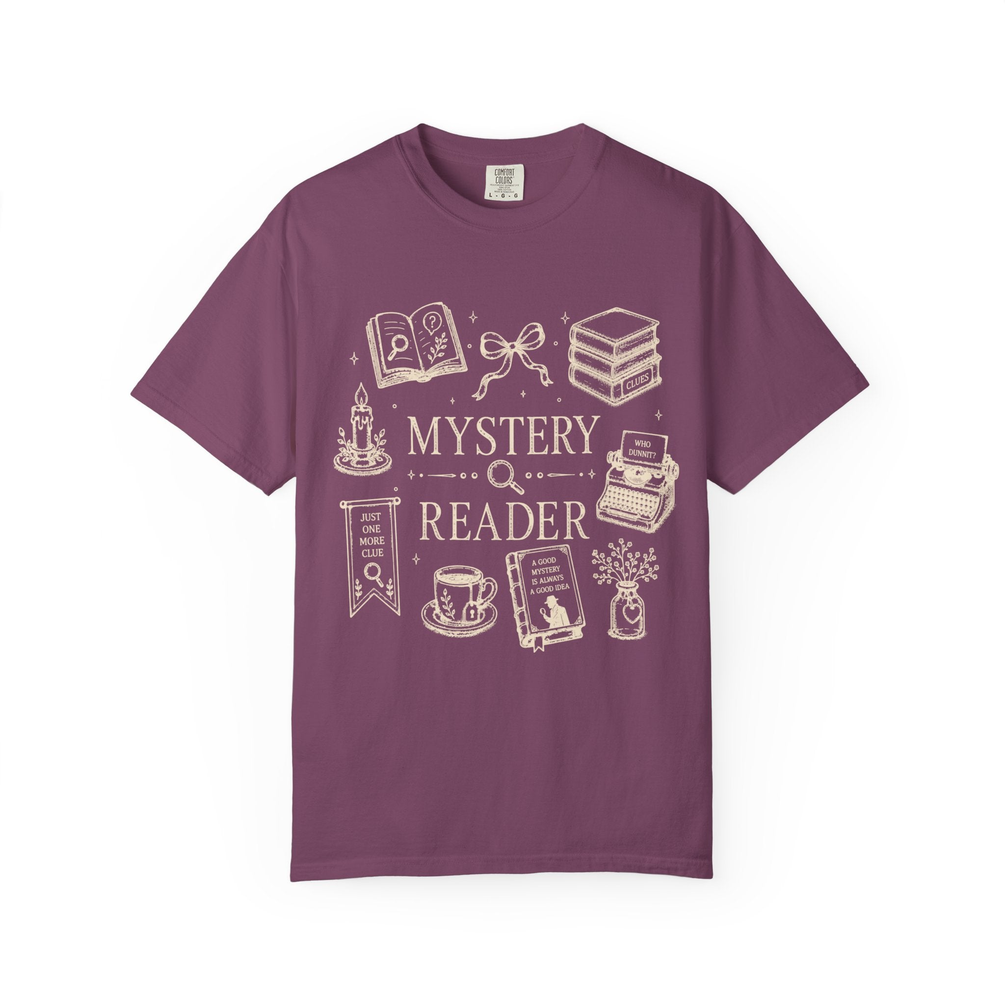 Mystery Reader Collage T-Shirt