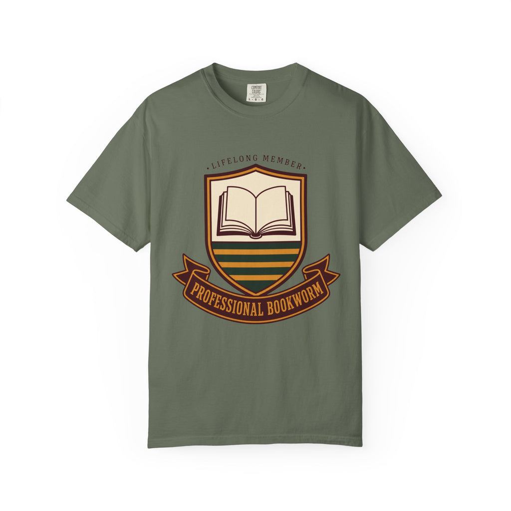 Professional Bookworm Crest T-Shirt