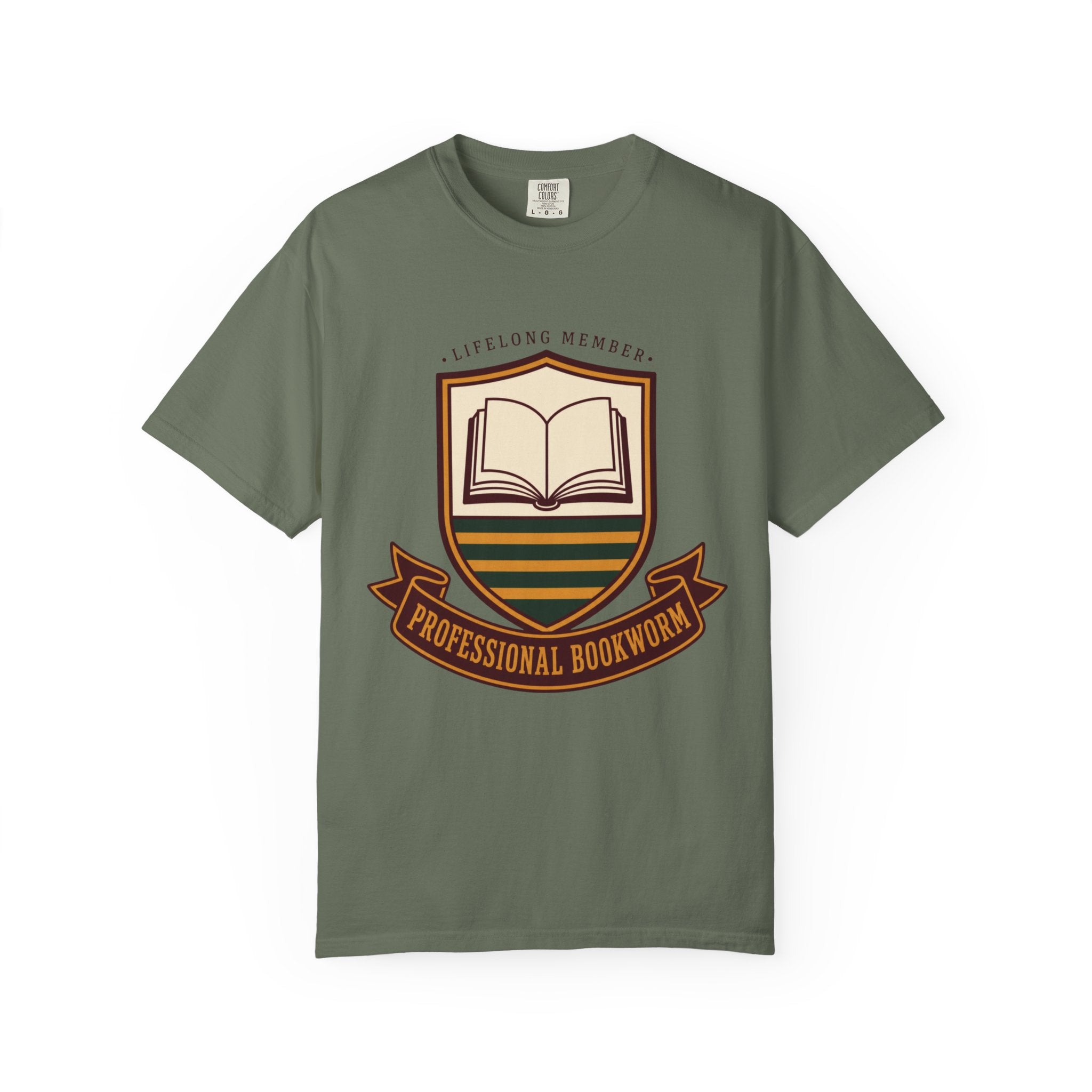Professional Bookworm Crest T-Shirt