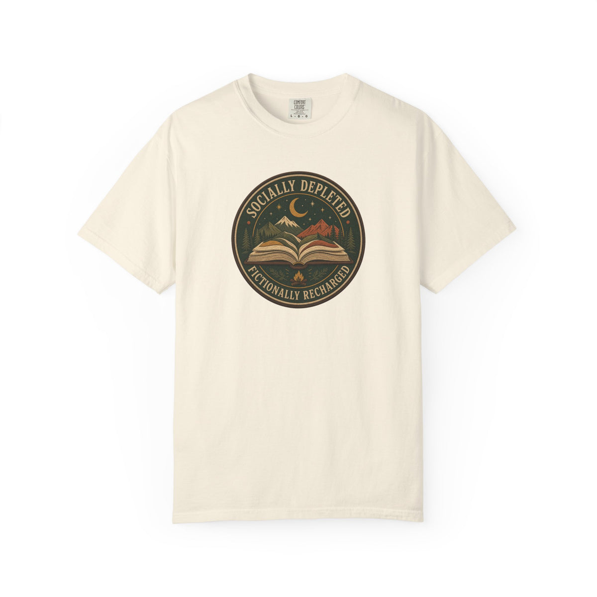 Socially Depleted, Fictionally Recharged T-Shirt