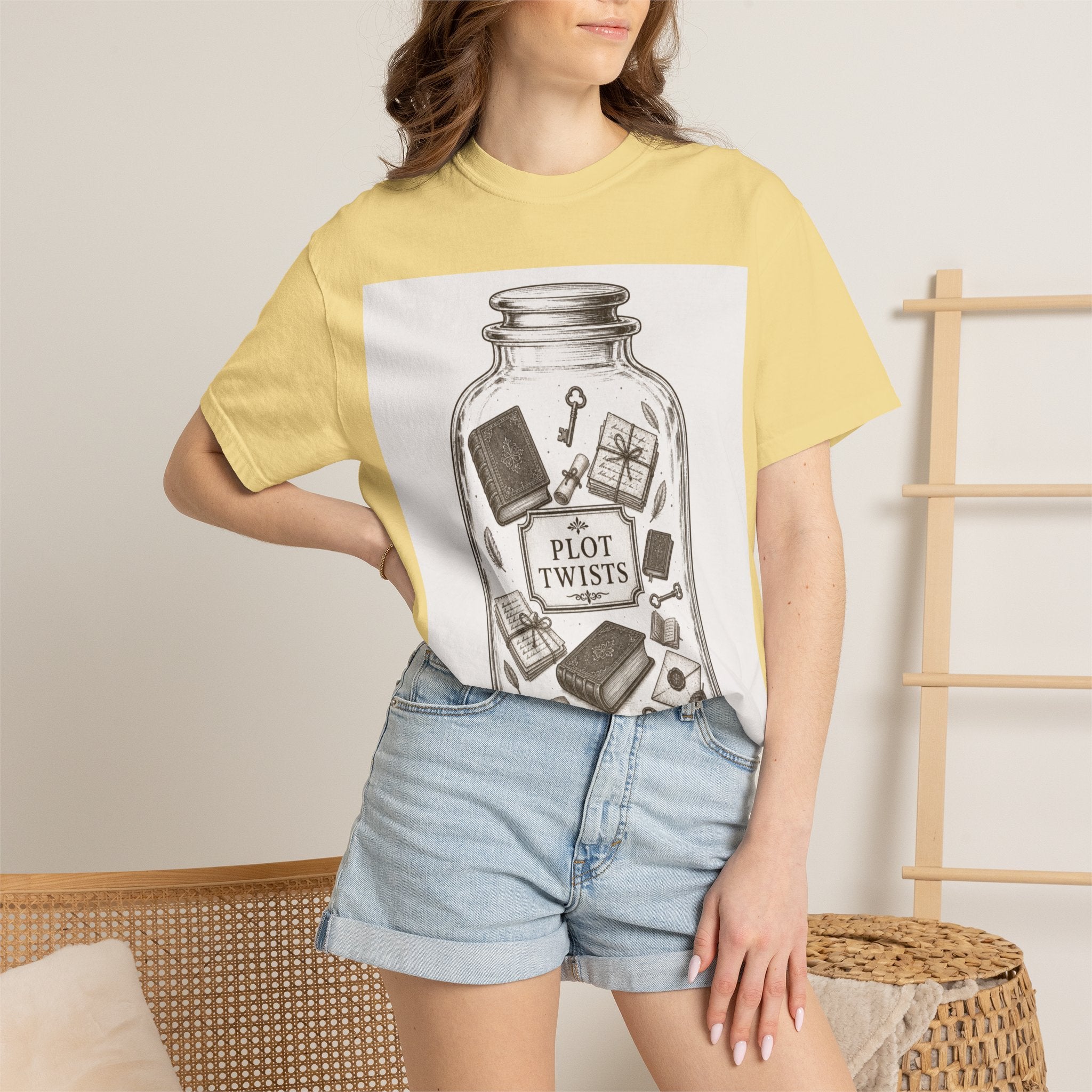 Plot Twists Apothecary Jar T-Shirt