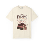 My Evening Plans Have a Spine T-Shirt