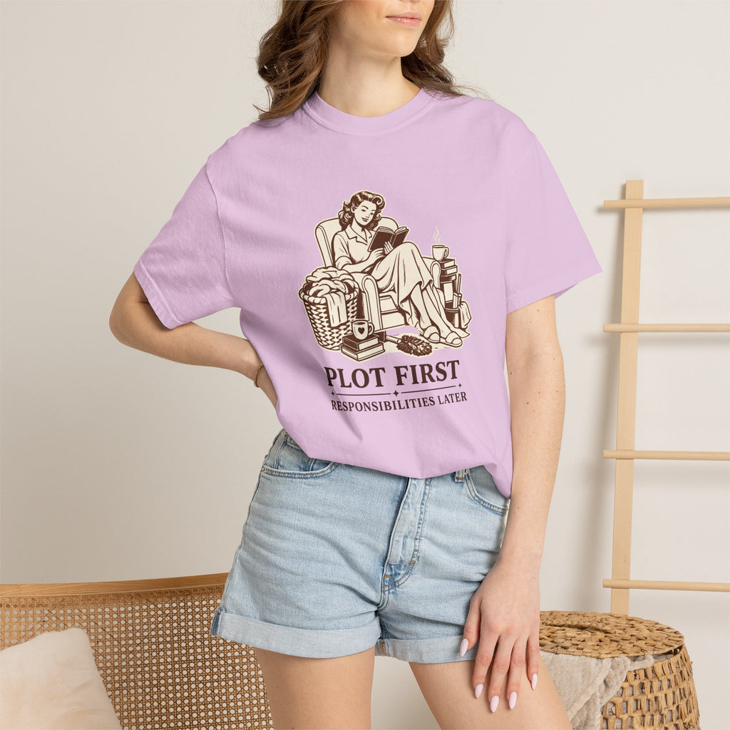 Plot First, Responsibilities Later T-Shirt