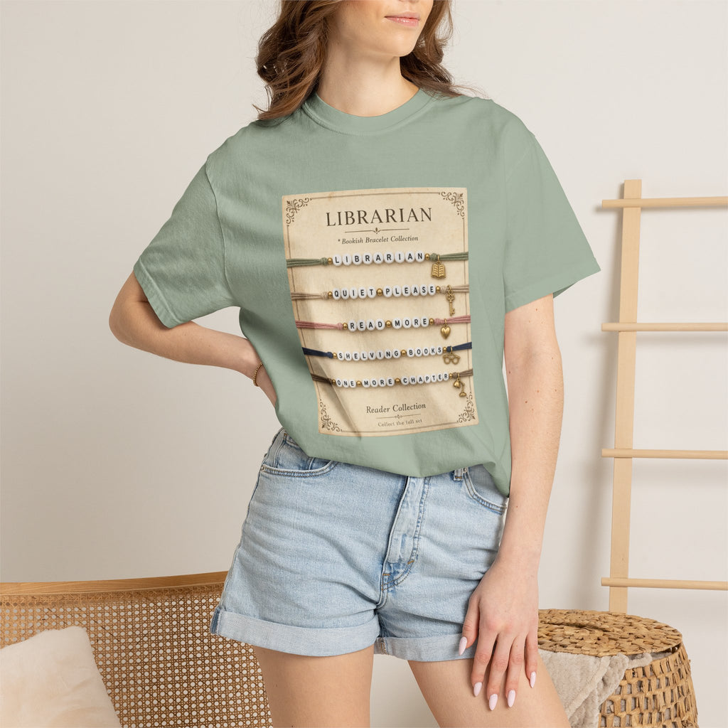 Librarian Bracelet Card T-Shirt