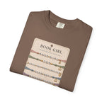 Book Girl Bracelet Card T-Shirt