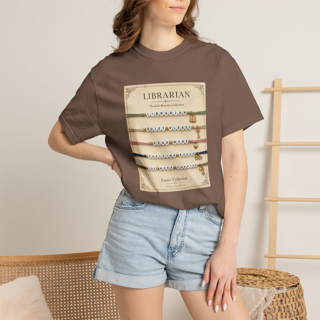 Librarian Bracelet Card T-Shirt