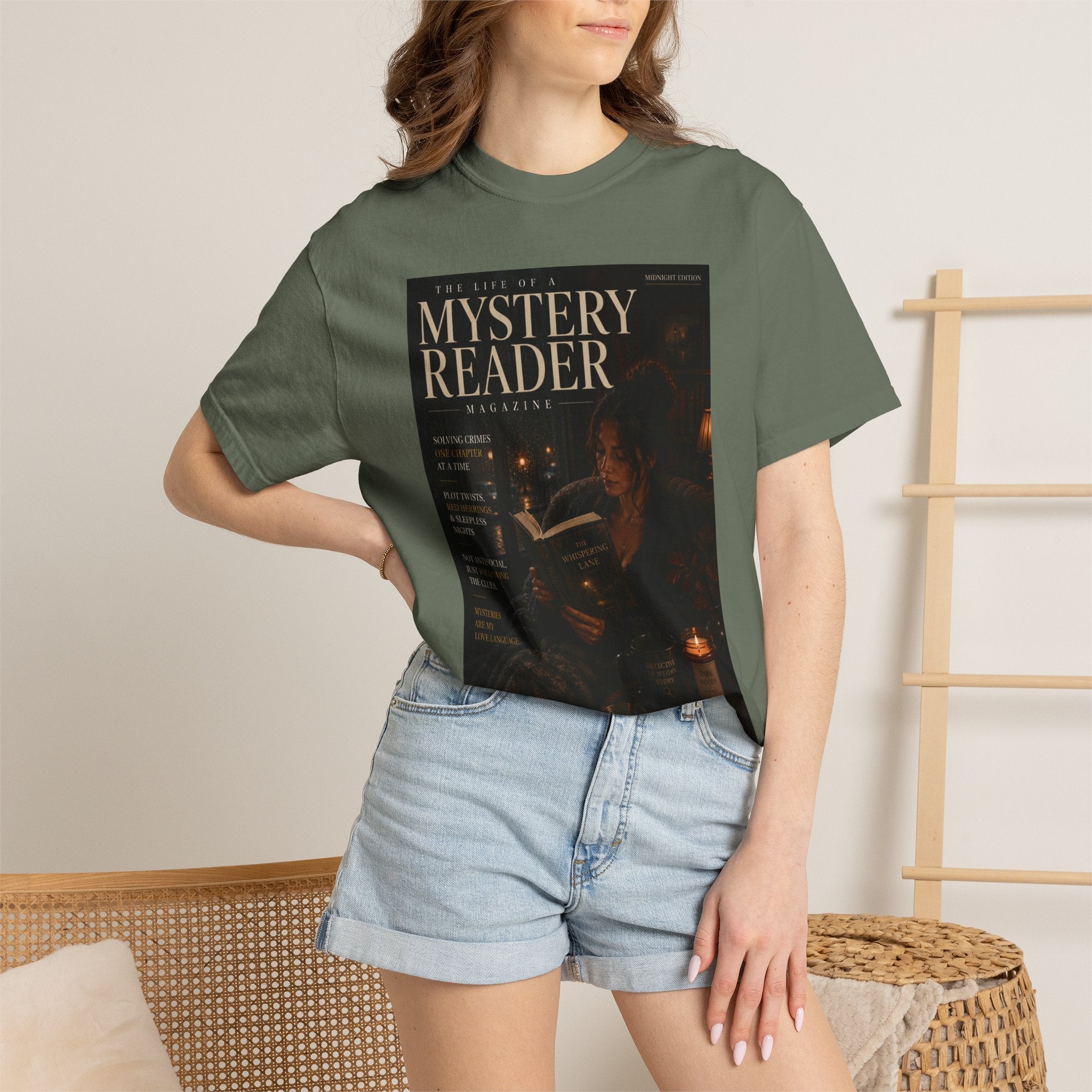 Mystery Reader Magazine T-Shirt