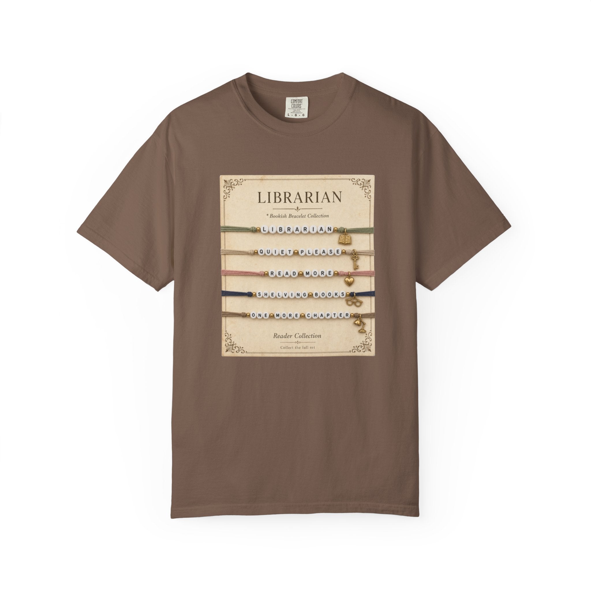 Librarian Bracelet Card T-Shirt