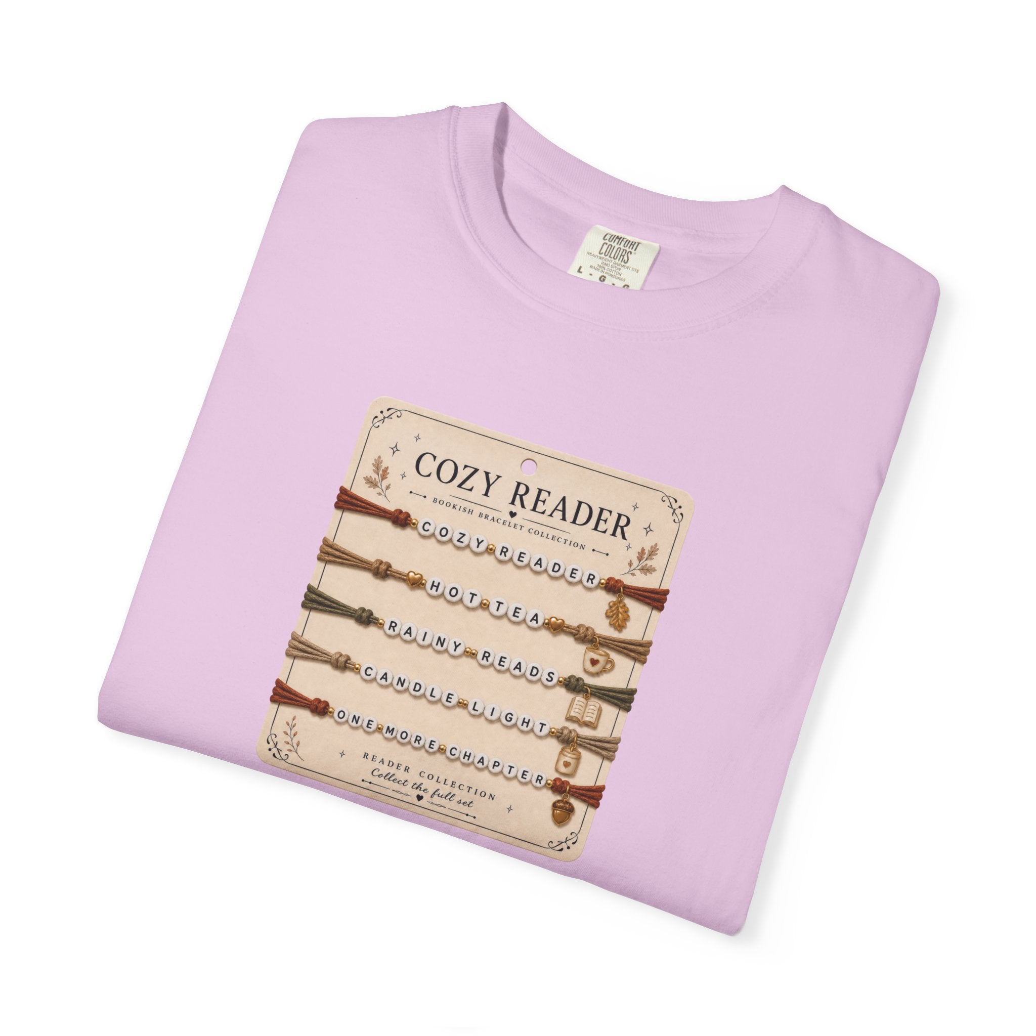 Cozy Reader Bracelet Card T-Shirt