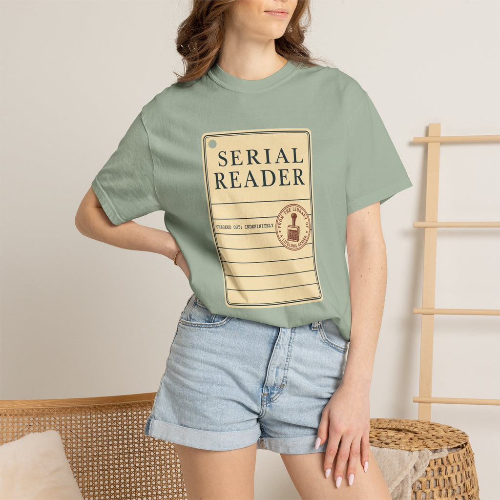 Serial Reader Library Card T-Shirt