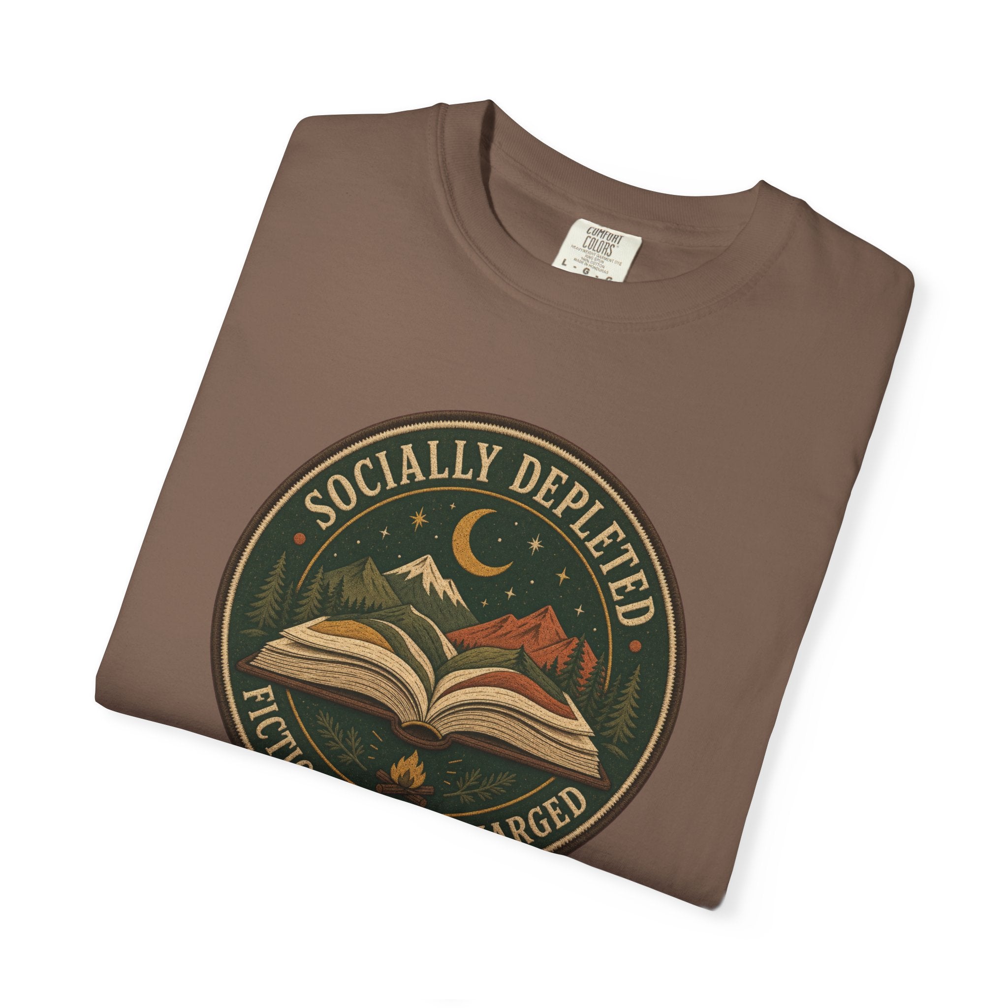 Socially Depleted, Fictionally Recharged T-Shirt