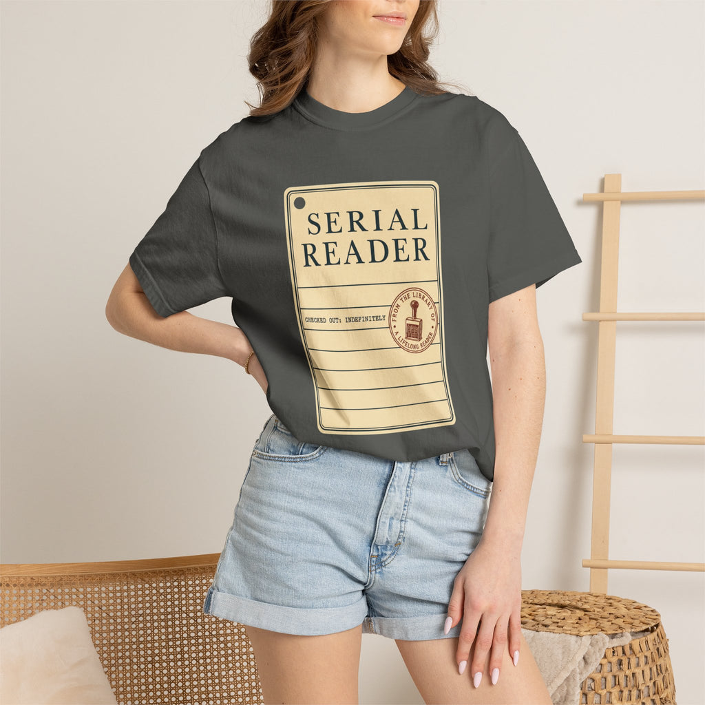 Serial Reader Library Card T-Shirt