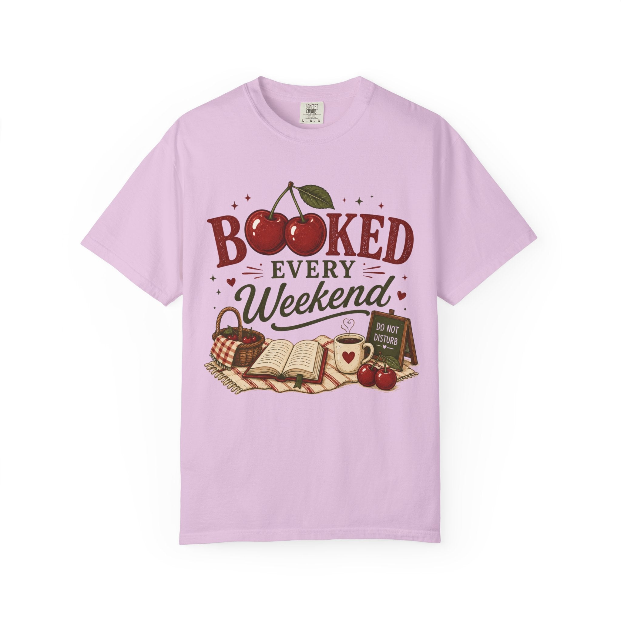 Booked Every Weekend Cherries T-Shirt