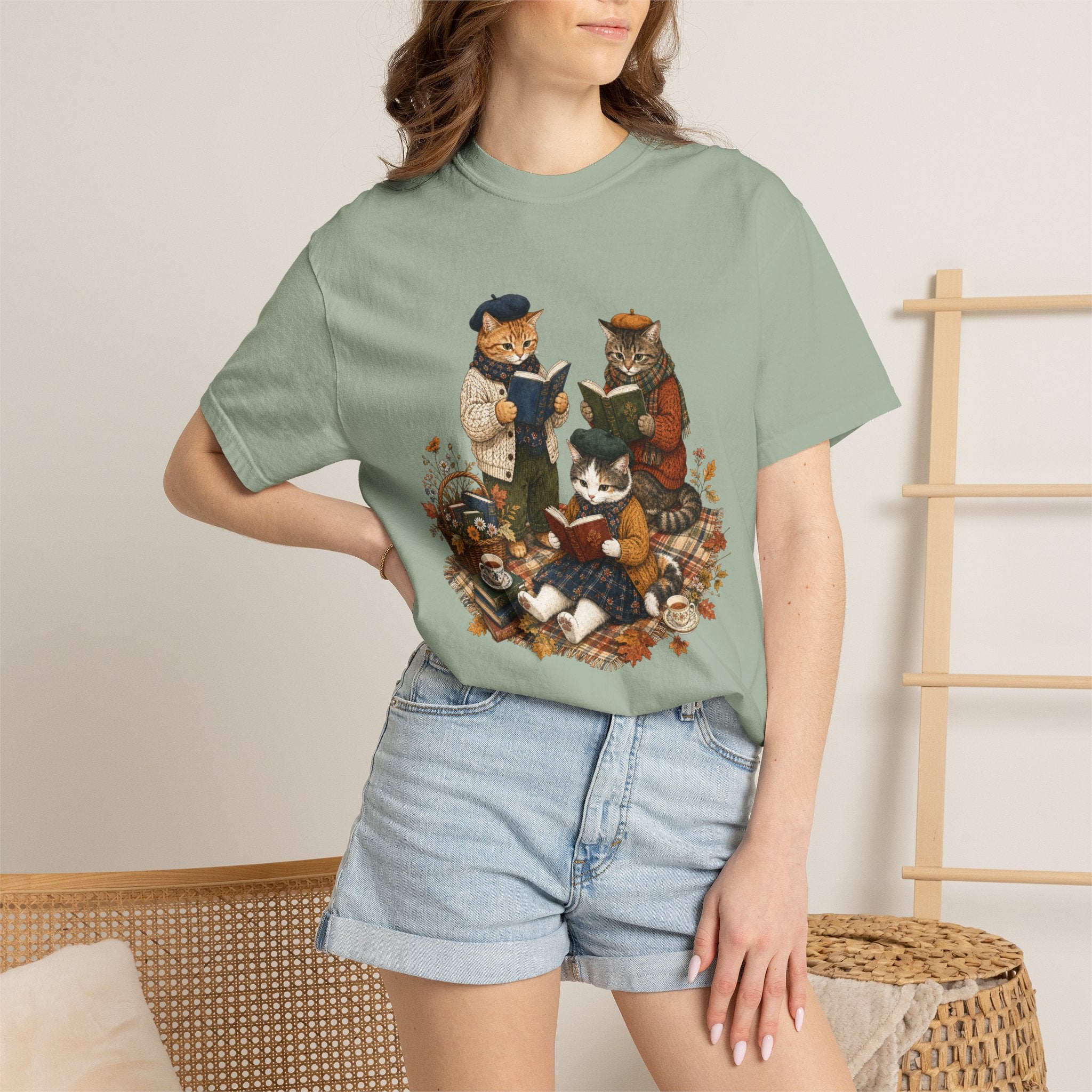 Cozy Reading Picnic T-Shirt