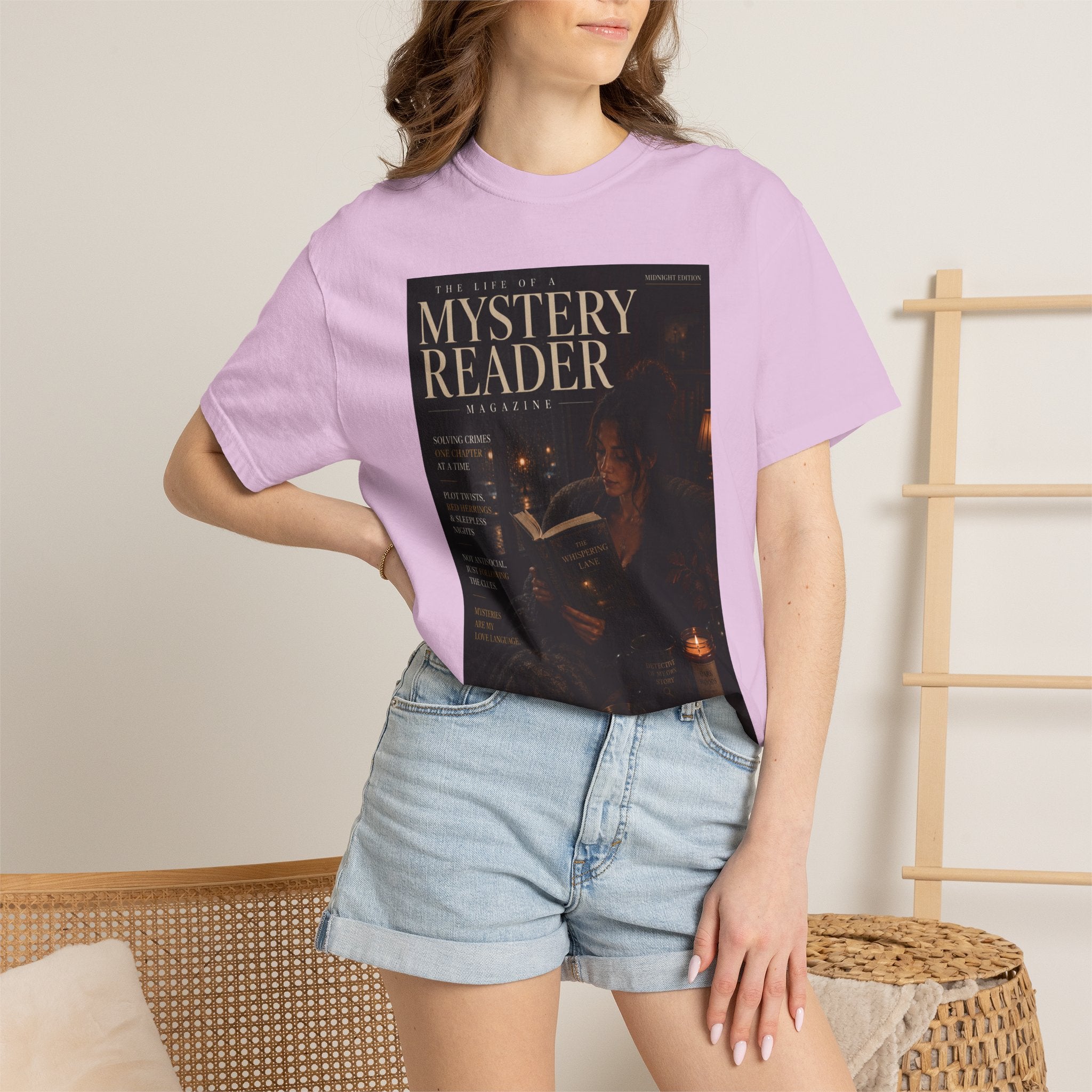 Mystery Reader Magazine T-Shirt