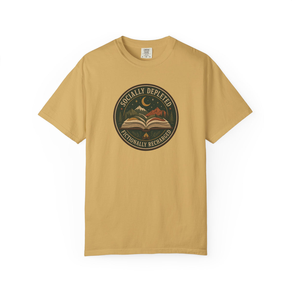 Socially Depleted, Fictionally Recharged T-Shirt