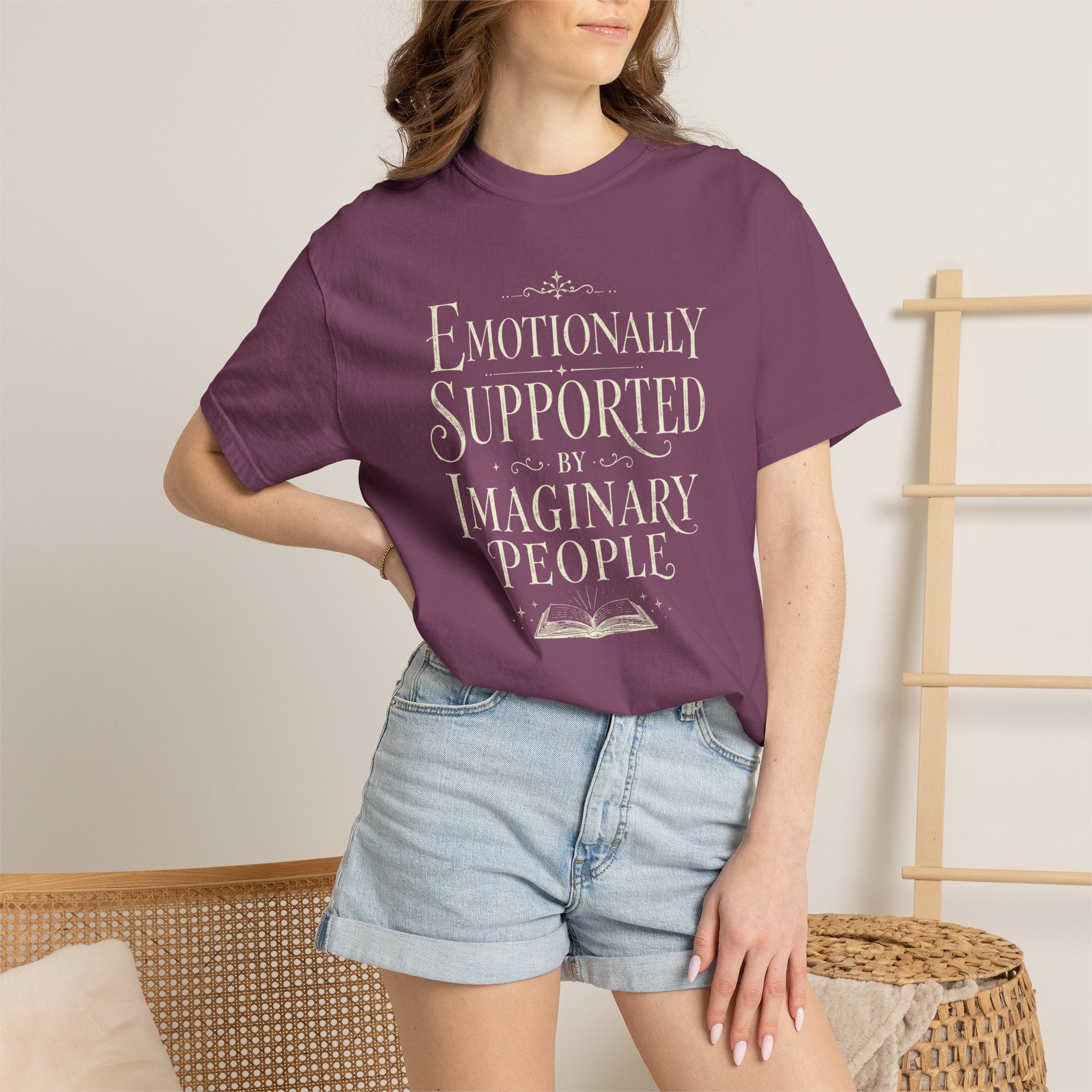 Emotionally Supported By Imaginary People T-Shirt