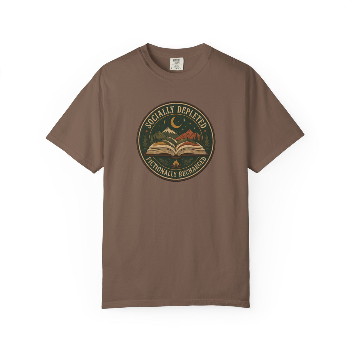 Socially Depleted, Fictionally Recharged T-Shirt