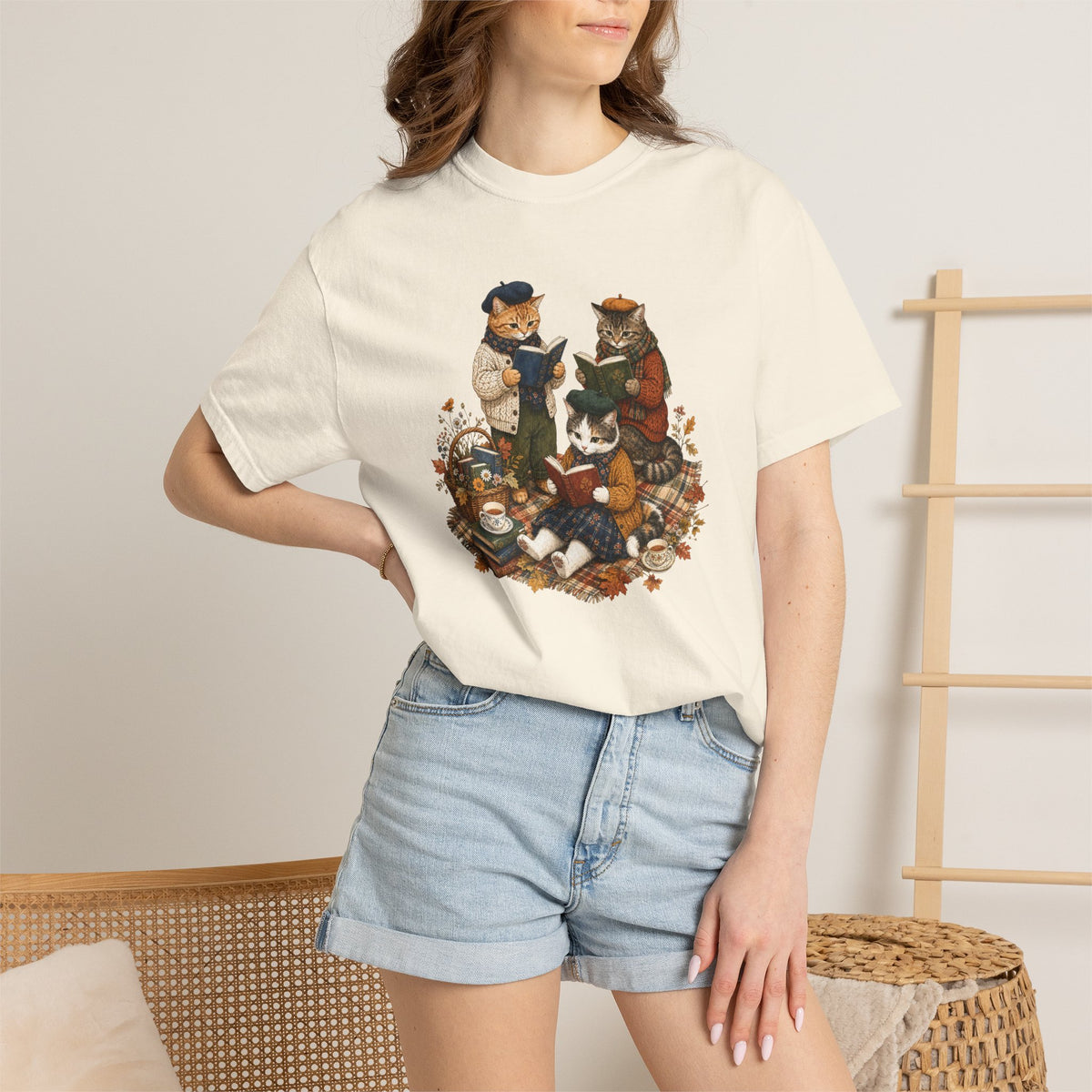 Cozy Reading Picnic T-Shirt