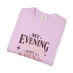 My Evening Plans Have a Spine T-Shirt