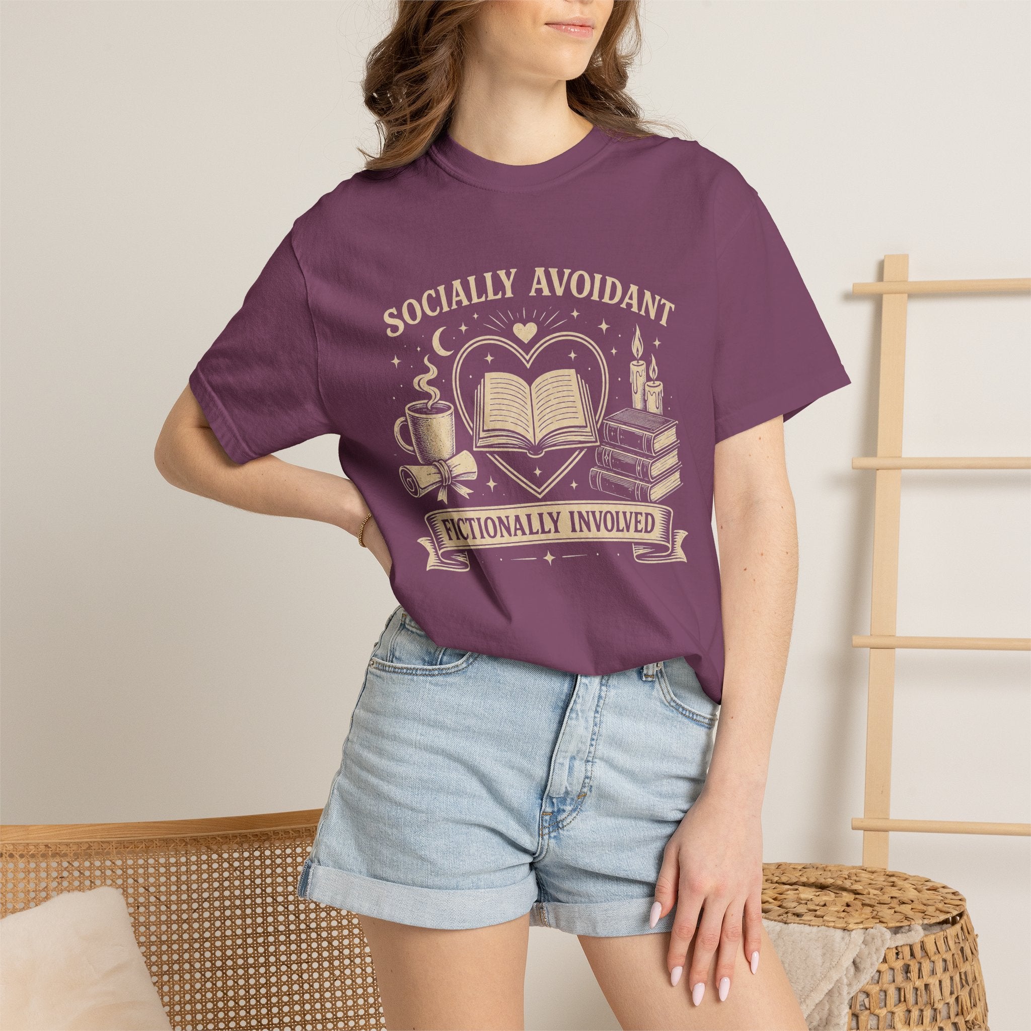 Socially Avoidant, Fictionally Involved T-Shirt