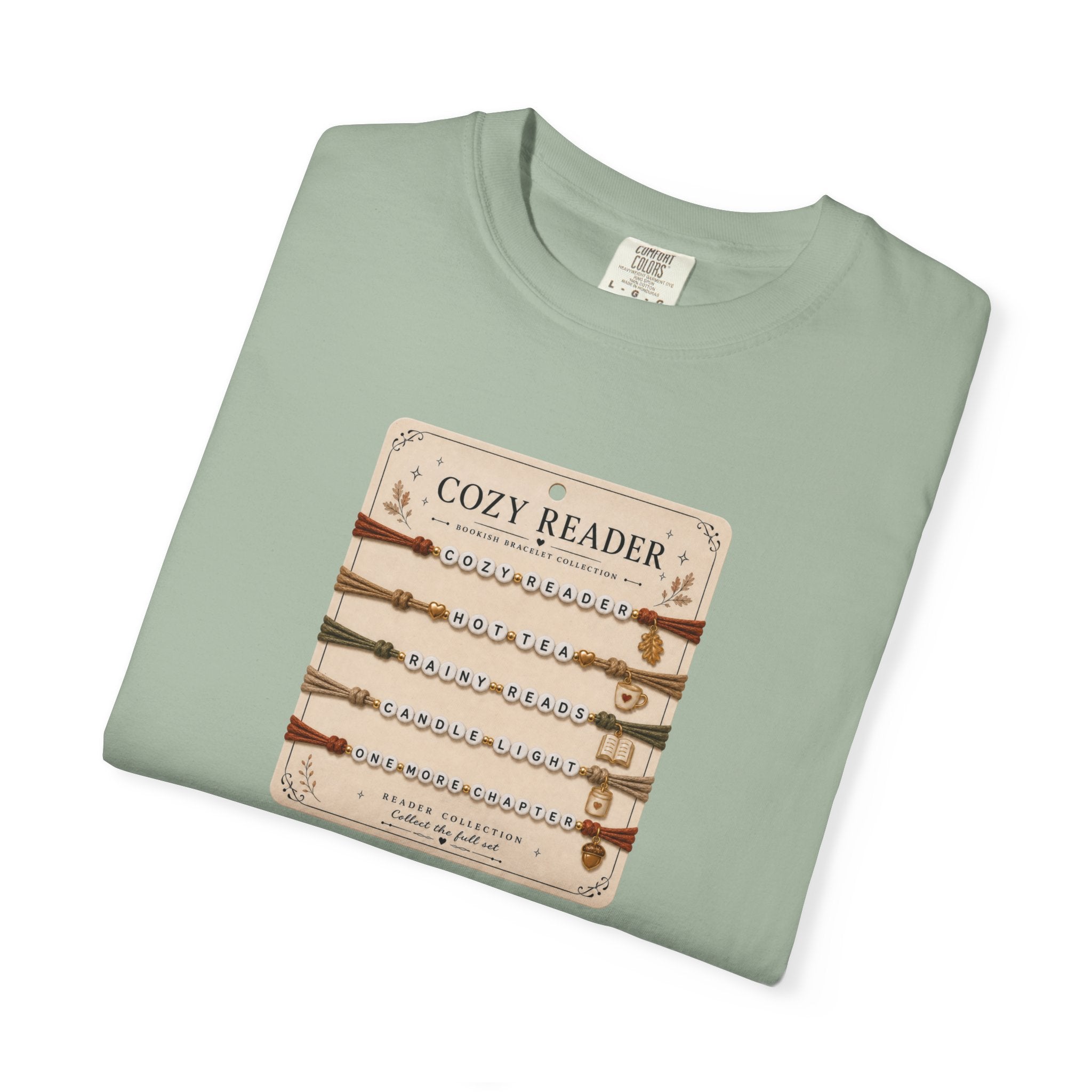 Cozy Reader Bracelet Card T-Shirt