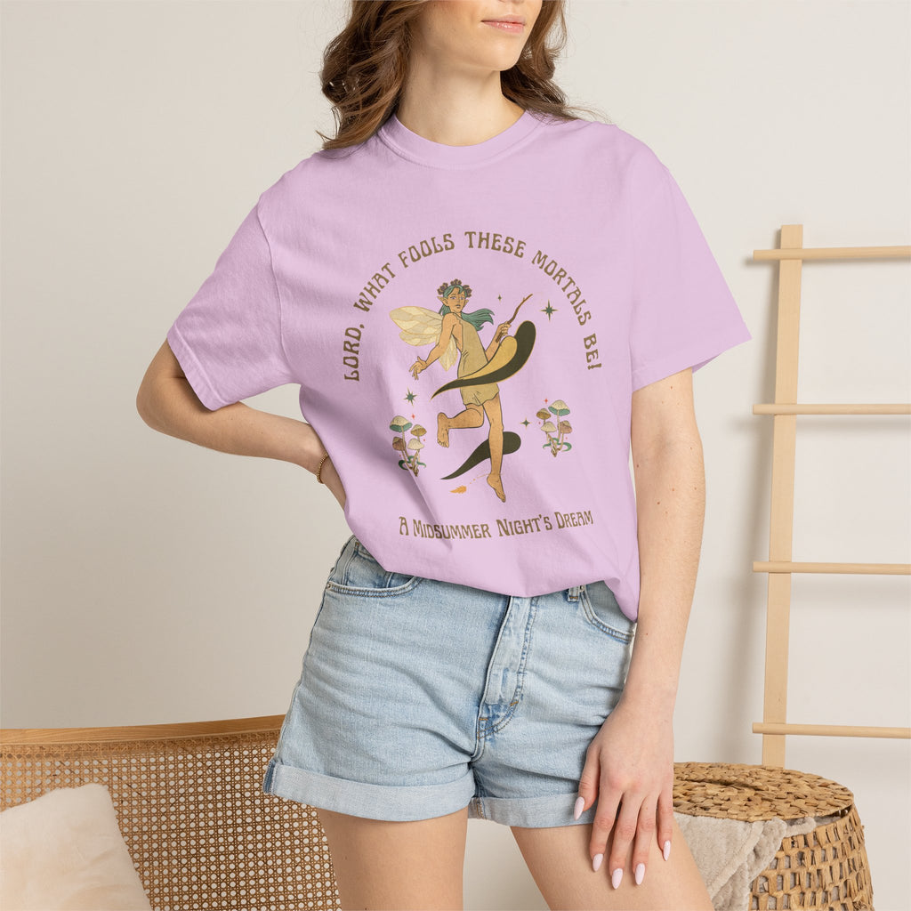 Lord, What Fools Fairy Shakespeare T-Shirt