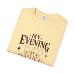My Evening Plans Have a Spine T-Shirt