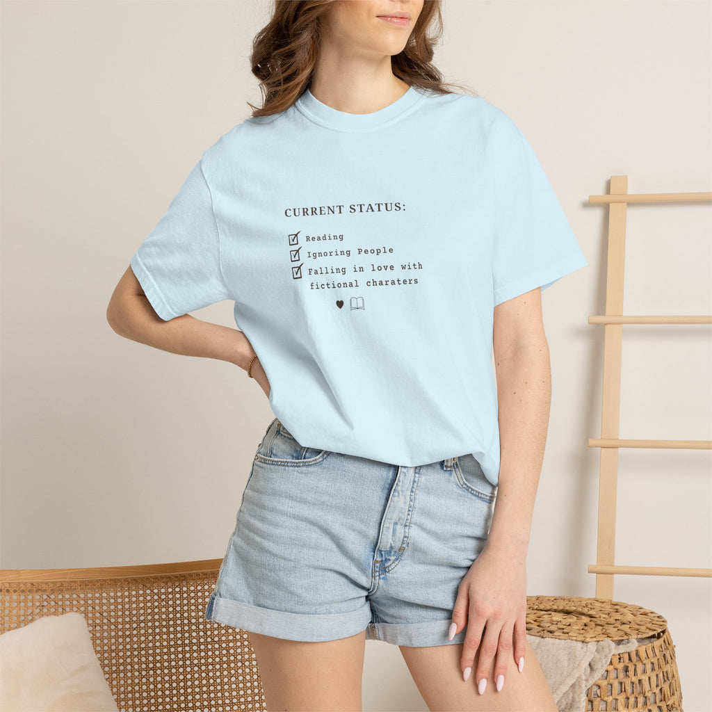 Current Status Checklist T-Shirt