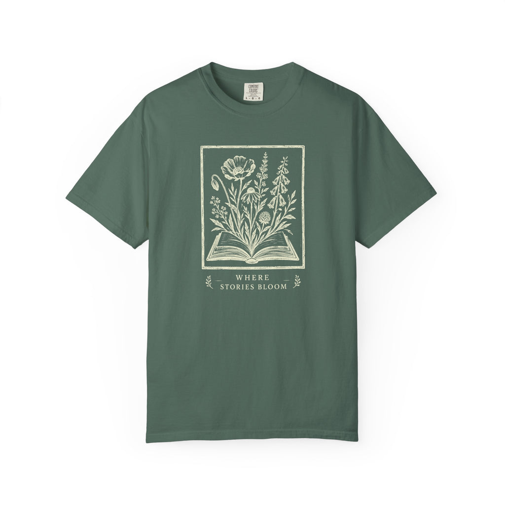 Where Stories Bloom T-Shirt