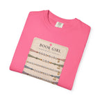Book Girl Bracelet Card T-Shirt