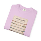 Book Girl Bracelet Card T-Shirt