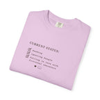 Current Status Checklist T-Shirt