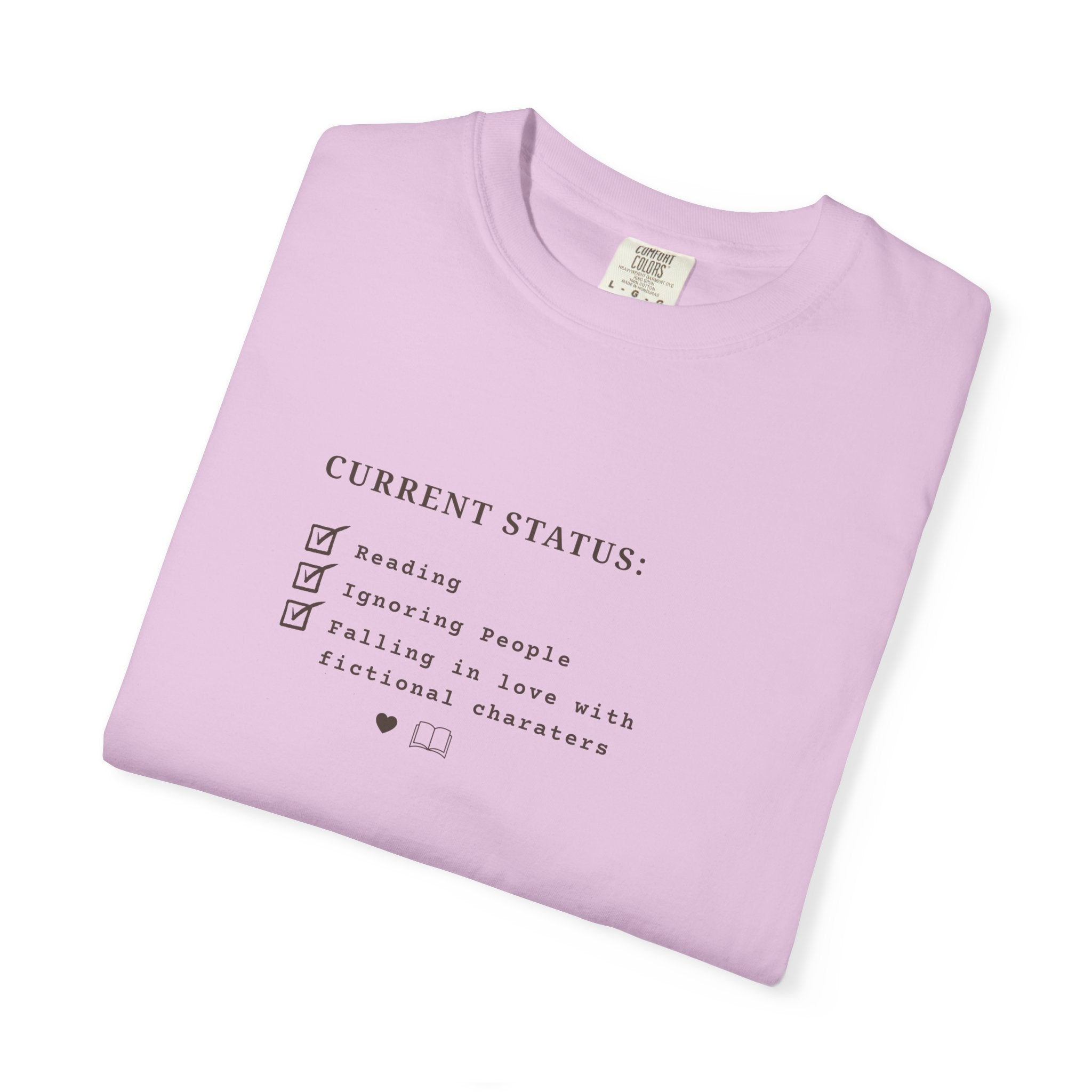 Current Status Checklist T-Shirt